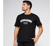 Jorbronx Arch Big Tee Ss Crew Neck Black Jack & Jones