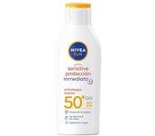 Leche Solar NIVEA Sun Sensitive SPF 50 (200 ml)