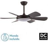 FABRILAMP Ventilador dc marron oriel 72W 3000-4000-6000K