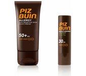 Piz Buin Allergy Crema Facial SPF50 50 ml + Lipstick Sun