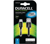 CABO DURACELL PARA APPLE LIGHTNING 2M