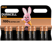 duracell plus power pila alcalina aa lr6 blister 8