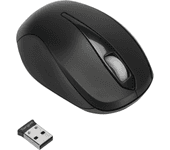 wireless optical mouse black