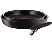 set sarten tefal l6509105 ingenio expertise induccion  22cm 26cm