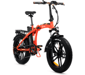 youin bicicleta electrica dubai naranja plegable