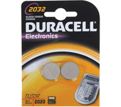 pack 2 pilas duracell litio boton dl2032