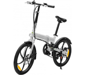 bicicleta electrica smartgyro ebike crosscity 250w - blanca