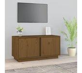 Mueble De Tv VIDAXL Marrón Madera (80x35x40.5 cm)