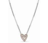 Collar Pandora Rose Corazona Mano Alzada Brillante 380089C01-45