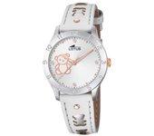 Reloj LOTUS Infantil (Piel - Blanco)