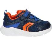 Zapatillas geox sprintye azul infantil