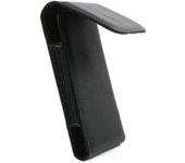 DFV mobile - Funda Cinturon con Clip Metalico Vertical Piel Sintetica Premium para vivo NEX 3S 5G (2020) - Negra