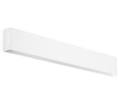 Apliques modernos Delta Metal Blanco Led 19,5 W 3000K Luz caliente