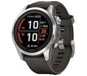 Smartwatch garmin gps fenix 7s pro solar silver gray