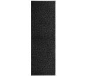 Felpudo lavable negro 60x180 cm