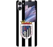 Funda para Oppo Find N2 Flip del Club Deportivo Badajoz Escudo Blanquinegro  - Licencia Oficial Club Deportivo Badajoz