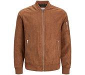 Chaqueta JACK & JONES Rocky Faux Ante Marrón (S)