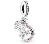 Charm colgante doble Pandora 791468C01 Mamá