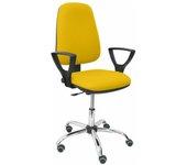 Silla Socovos bali amarillo brazos fijos