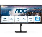 CU34V5CW/BK, Monitor LED