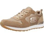 SKECHERS OG GOLD BEIGE/ORO PARA MUJER