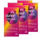 Durex - Preservativos Dame Placer para Mayor Sensación Pack 60 condones para un sexo seguro