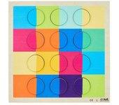 Puzzle Circulos Arcoiris