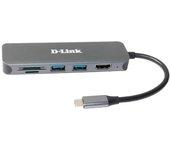 Hub USB D-Link DUB-2327