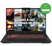 Laptop Asus TUF707NV-HX026W 17,3" 16 GB RAM 512 GB SSD Nvidia Geforce RTX 4060 Azerty Francés