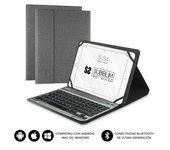 Funda con teclado keytab pro bluetooth 10,1" grey