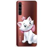 Funda para Realme X50 Pro Oficial de Disney Marie Silueta - Los Aristogatos