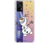 Funda para Realme GT Oficial de Disney Olaf Transparente - Frozen