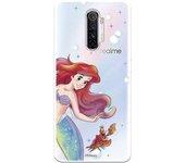 Funda para Realme X2 Pro Oficial de Disney Ariel y Sebastián Burbujas - La Sirenita