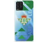 Funda para Realme 8 del Betis Escudo Fondo transparente - Licencia Oficial Real Betis Balompié