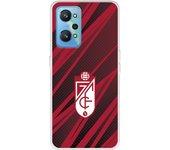 Funda Para Realme Gt Neo 2 Del Granada Cf Escudo - Líneas Rojas Y Negras - Licencia Oficial Granada Cf