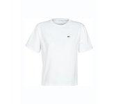 Camiseta LACOSTE Algodón para Mujer (36 - Blanco)