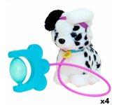 Mascota de Peluche Eolo Sprint Perro 19 x 21,5 x 13 cm (4 Unidades)