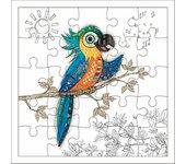 Tarjeta puzzle loro KIUB Kook