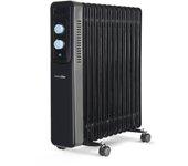 Radiador de aceite negro 2500w | universalblue