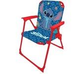 Silla Plegable con Brazos de 38x32x53cm Animado, Silla para  Niños para Playa, Camping, Ligero y  Cómodo de Transportar, Silla Infantil, Resistente y segura, Uso interior o Exterior Dispone de cierre de seguridad para Evitar el plegado durante su uso