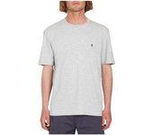 Volcom Camiseta De Hombre Modelo Stone Blanks