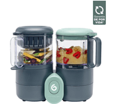 BABYMOOV Robot de cocina Nutribaby ONE  4 funciones cuece, bate, descongela y calienta 2000 ml.