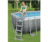 Escalera para piscina elevable bestway 122 cm