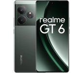 Realme GT6 5G Smartphone Snapdragon 8s 3ª Generación 50MP Cámara Sony OIS 120W Carga 5500mAh Batería Verde