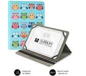 FUNDA TABLET SUBBLIM TRENDY CASE OWLS 10.1"