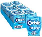 ORBIT REFRESH MENTA 6X60GR 30uds por cada bote (en total 180uds)