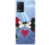 Funda para Realme 8 5G Oficial de Disney Mickey y Minnie Beso - Clásicos Disney