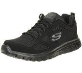 ZAPATILLAS SKECHERS NEGRAS BURNS-AGOU