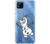 Funda Para Realme 8I Oficial De Disney Olaf Transparente - Frozen