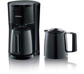 Severin Ka 9307 Cafetera con Dos Jarras Termo 1000W Negro